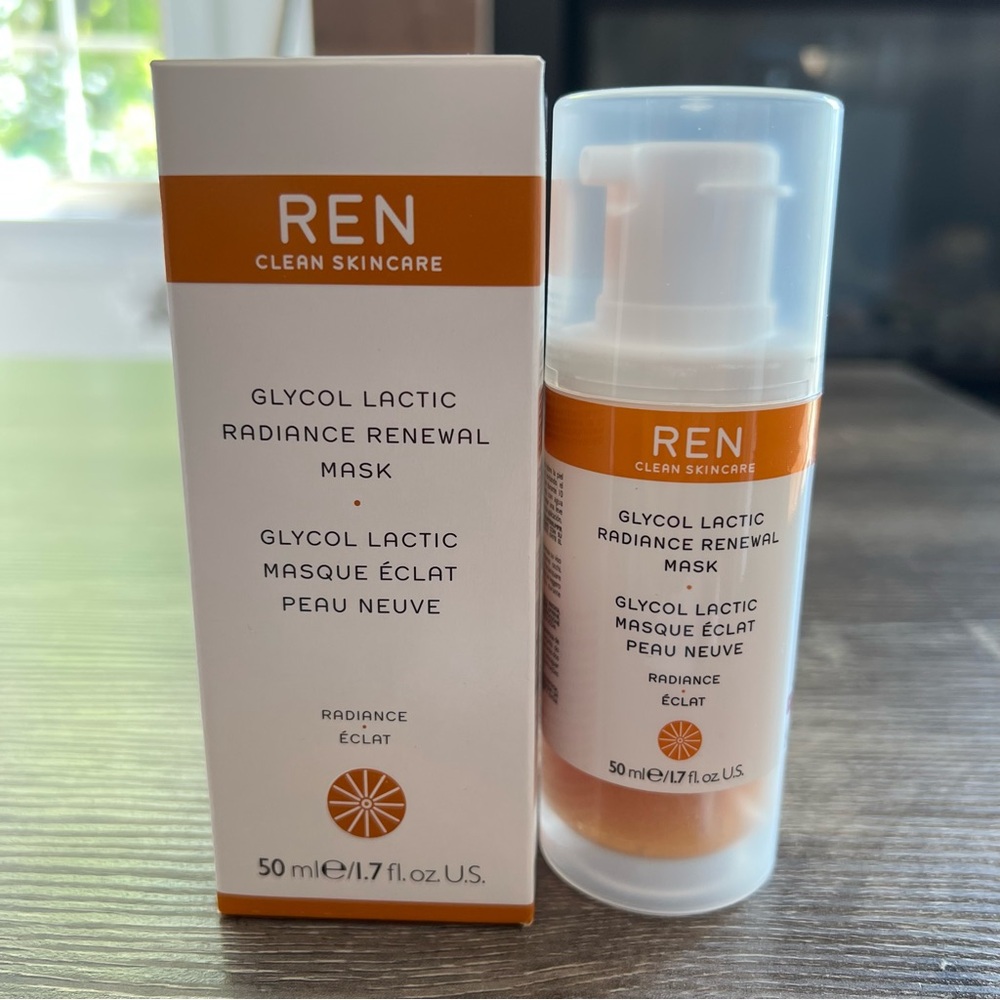 REN Clean Skincare Glycol Lactic Radiance Renewal Mask 50ml